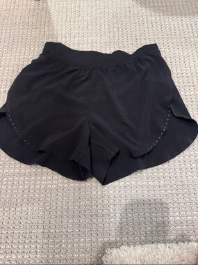 Lululemon Black Women's Layered Run Shorts